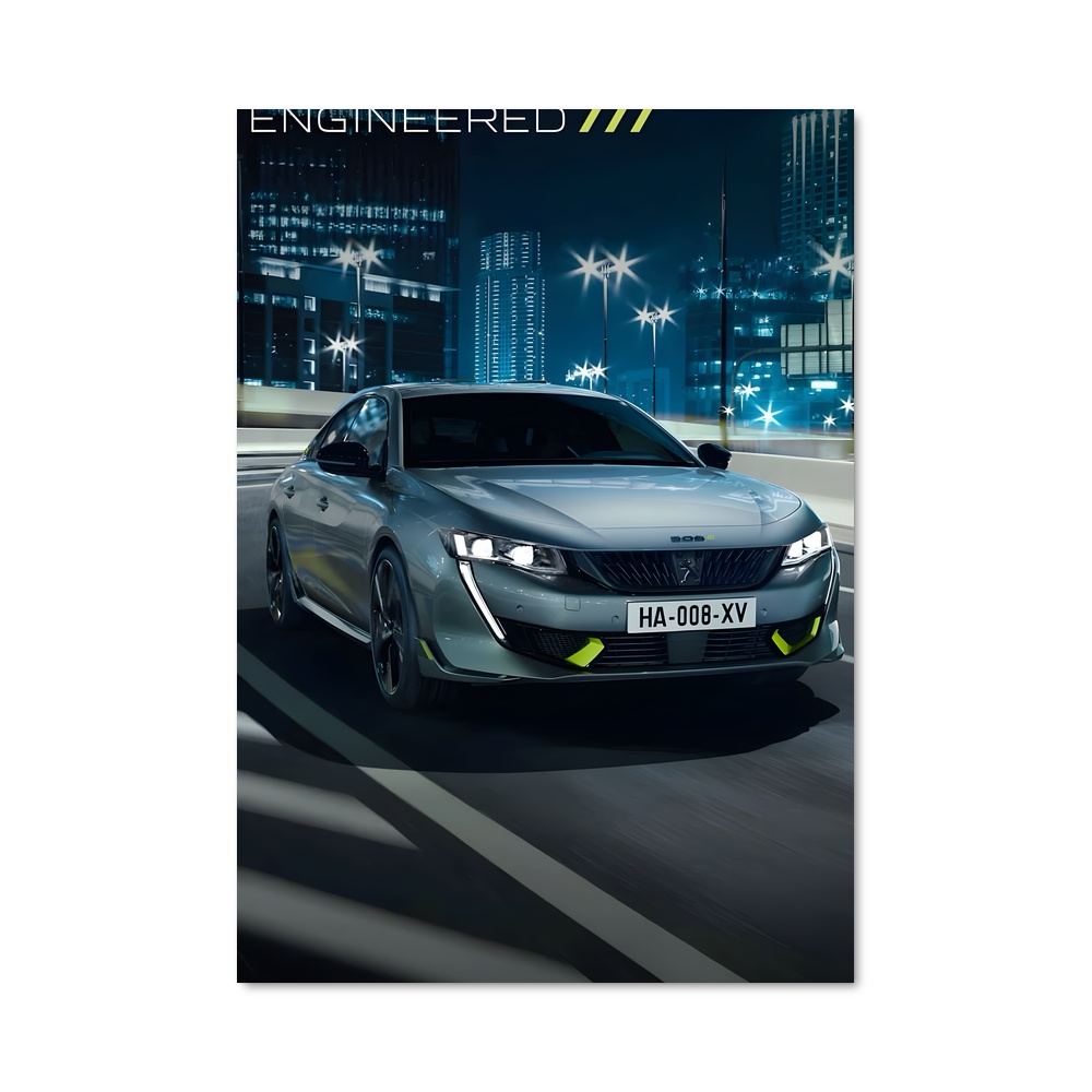 Poster Peugeot Visionnaire